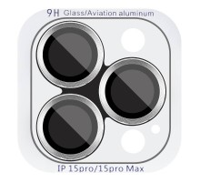 Захисне скло Metal Classic на камеру (у упак.) для Apple iPhone 17 (6.3") Срібний / Silver