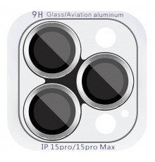 Захисне скло Metal Classic на камеру (у упак.) для Apple iPhone 17 (6.3") Срібний / Silver