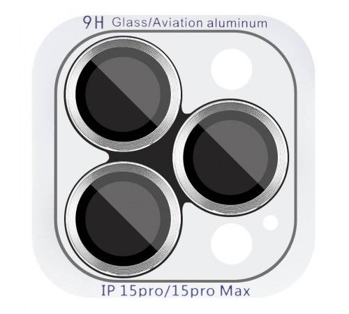 Захисне скло Metal Classic на камеру (у упак.) для Apple iPhone 17 (6.3") Срібний / Silver