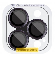 Захисне скло Metal Classic на камеру (у упак.) для Apple iPhone 17 Air (6.6") Чорний / Black