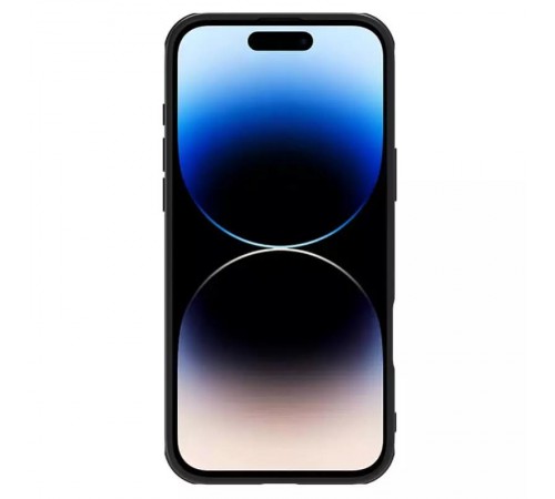 Карбонова накладка Nillkin CamShield Pro для Apple iPhone 16 Plus (6.7") Black