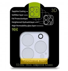 Захисне скло на камеру Full Block (тех.пак) для Apple iPhone 17 Pro Max (6.9") Прозорий