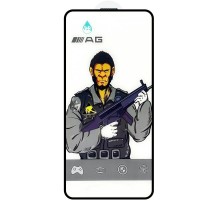Захисне скло 5D Anti-static Matte (тех.пак) для Apple iPhone 17 Air (6.5") Чорний
