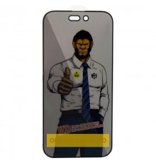 Захисне скло Privacy 5D Anti-Static (тех.пак) для Apple iPhone 17 Pro Max (6.9") Чорний