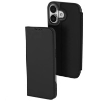 Чохол-книжка Dux Ducis з кишенею для візиток для Apple iPhone 17 (6.3") Чорний