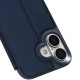 Чохол-книжка Dux Ducis з кишенею для візиток для Apple iPhone 17 (6.3") Синій