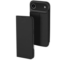 Чохол-книжка Dux Ducis з кишенею для візиток для Apple iPhone 17 Air (6.5") Чорний