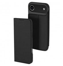 Чохол-книжка Dux Ducis з кишенею для візиток для Apple iPhone 17 Air (6.5") Чорний