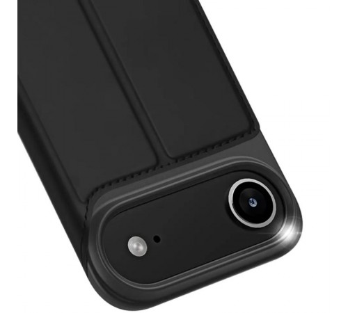 Чохол-книжка Dux Ducis з кишенею для візиток для Apple iPhone 17 Air (6.5") Чорний