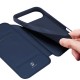 Чохол-книжка Dux Ducis з кишенею для візиток для Apple iPhone 17 Air (6.5") Синій
