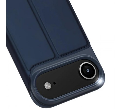 Чохол-книжка Dux Ducis з кишенею для візиток для Apple iPhone 17 Air (6.5") Синій