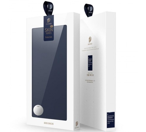 Чохол-книжка Dux Ducis з кишенею для візиток для Apple iPhone 17 Air (6.5") Синій