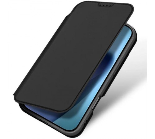 Чохол-книжка Dux Ducis з кишенею для візиток для Apple iPhone 17 Pro Max (6.9") Чорний