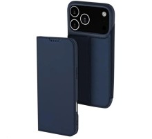 Чохол-книжка Dux Ducis з кишенею для візиток для Apple iPhone 17 Pro Max (6.9") Синій