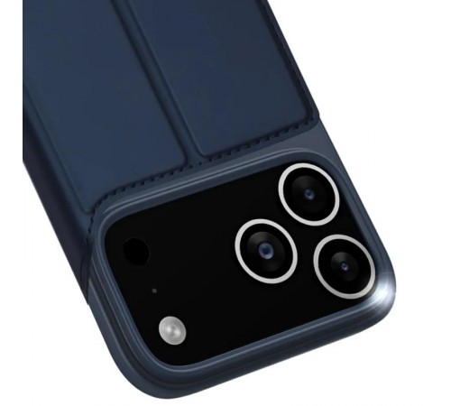 Чохол-книжка Dux Ducis з кишенею для візиток для Apple iPhone 17 Pro Max (6.9") Синій