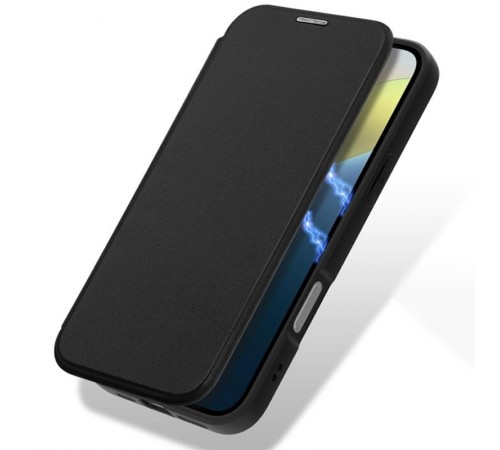 Чохол-книжка Dux Ducis Skin X Pro with MagSafe для Apple iPhone 17 (6.3") Black
