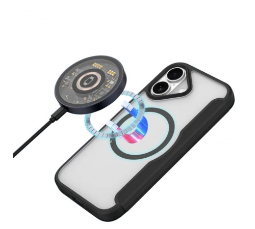 Чохол-книжка Dux Ducis Skin X Pro with MagSafe для Apple iPhone 17 (6.3") Black