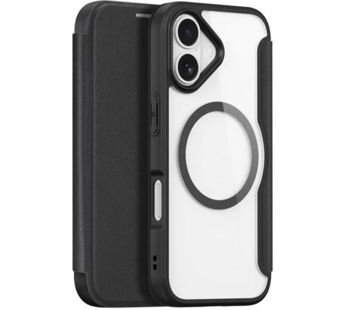 Чохол-книжка Dux Ducis Skin X Pro with MagSafe для Apple iPhone 17 (6.3") Black