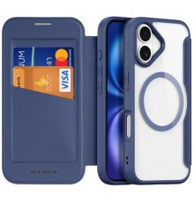 Чохол-книжка Dux Ducis Skin X Pro with MagSafe для Apple iPhone 17 (6.3") Blue