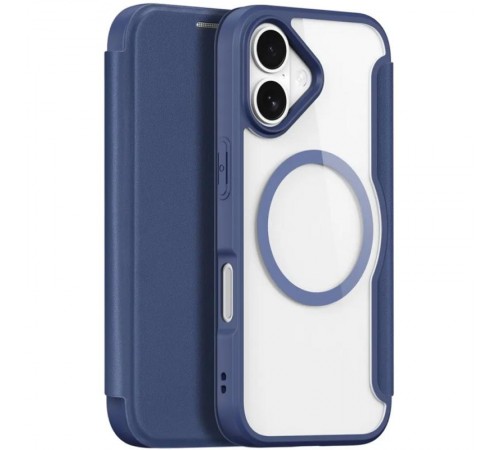 Чохол-книжка Dux Ducis Skin X Pro with MagSafe для Apple iPhone 17 (6.3") Blue