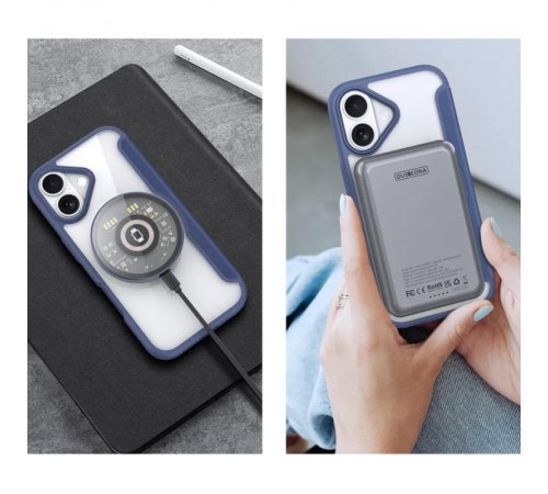 Чохол-книжка Dux Ducis Skin X Pro with MagSafe для Apple iPhone 17 (6.3") Blue