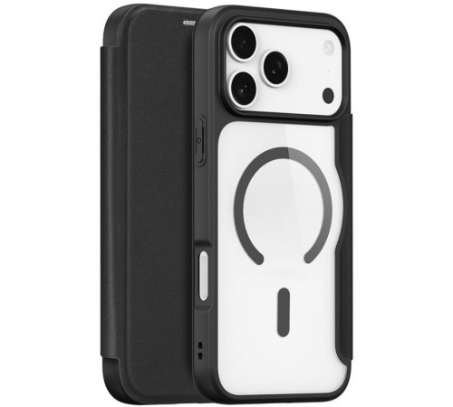 Чохол-книжка Dux Ducis Skin X Pro with MagSafe для Apple iPhone 17 Pro (6.3") Black Чохол-книжка Dux Ducis Skin X Pro with MagSafe для Apple iPhone 17 Pro (6.3") Black