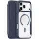 Чохол-книжка Dux Ducis Skin X Pro with MagSafe для Apple iPhone 17 Pro (6.3") Blue