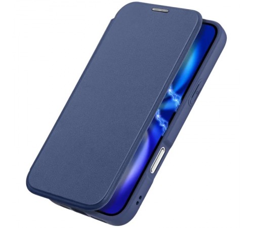 Чохол-книжка Dux Ducis Skin X Pro with MagSafe для Apple iPhone 17 Pro (6.3") Blue Чохол-книжка Dux Ducis Skin X Pro with MagSafe для Apple iPhone 17 Pro (6.3") Blue