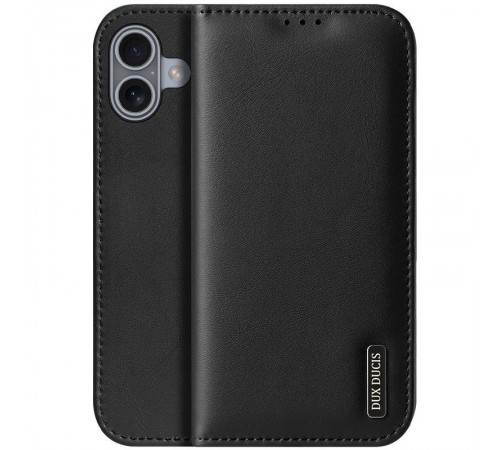 Чохол-книжка Dux Ducis Hivo для Apple iPhone 17 (6.3") Black Чохол-книжка Dux Ducis Hivo для Apple iPhone 17 (6.3") Black