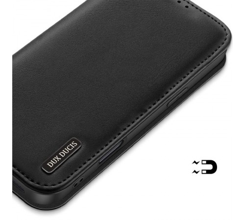 Чохол-книжка Dux Ducis Hivo для Apple iPhone 17 (6.3") Black Чохол-книжка Dux Ducis Hivo для Apple iPhone 17 (6.3") Black