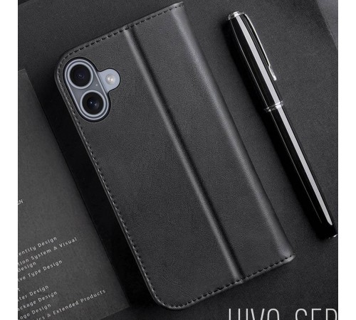 Чохол-книжка Dux Ducis Hivo для Apple iPhone 17 (6.3") Black Чохол-книжка Dux Ducis Hivo для Apple iPhone 17 (6.3") Black