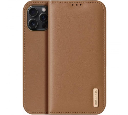 Чохол-книжка Dux Ducis Hivo для Apple iPhone 17 Pro Max (6.9") Brown