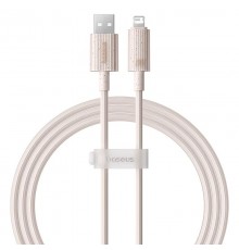 Дата кабель Baseus Habitat Series Fast Charging USB to Lightning 2.4A (2m) (P10360200) Wheat Pink