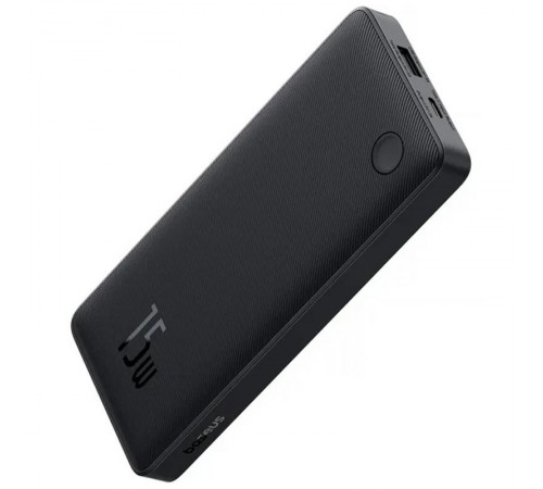 Портативний ЗП Power Bank Baseus Airpow Lite OS 15W 10000 mAh (P10067500) Cosmic Black