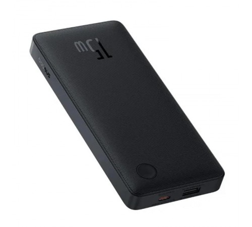 Портативний ЗП Power Bank Baseus Airpow Lite OS 15W 10000 mAh (P10067500) Cosmic Black
