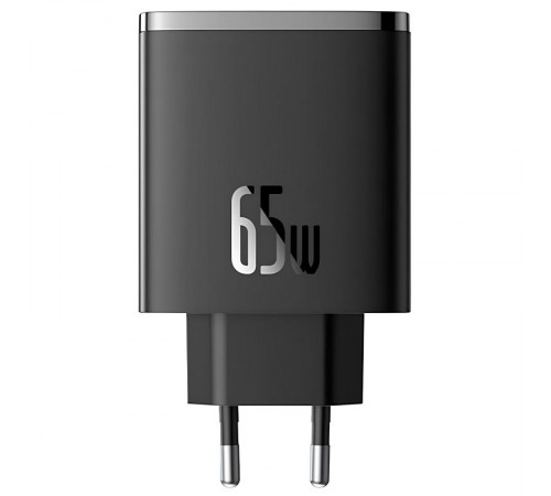 МЗП Baseus Cube Pro Fast Charger PD65W (1USB-A/2C) (P10111404) Cluster Black