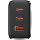 МЗП Baseus Cube Pro Fast Charger PD65W (1USB-A/2C) (P10111404) Cluster Black