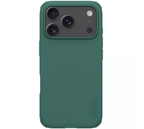 Чохол Nillkin Matte Pro для Apple iPhone 17 Pro (6.3") Зелений / Deep Green Чохол Nillkin Matte Pro для Apple iPhone 17 Pro (6.3") Зелений / Deep Green