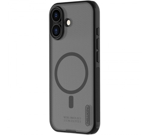 Чохол Nillkin Matte Magnetic Pro для Apple iPhone 17 (6.3") Transparent black Чохол Nillkin Matte Magnetic Pro для Apple iPhone 17 (6.3") Transparent black
