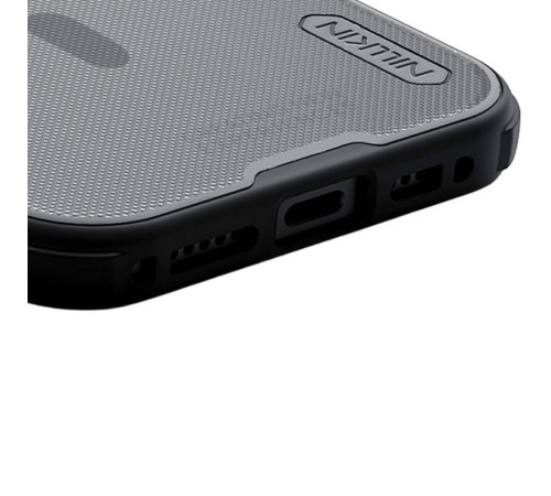 Чохол Nillkin Matte Magnetic Pro для Apple iPhone 17 (6.3") Transparent black Чохол Nillkin Matte Magnetic Pro для Apple iPhone 17 (6.3") Transparent black