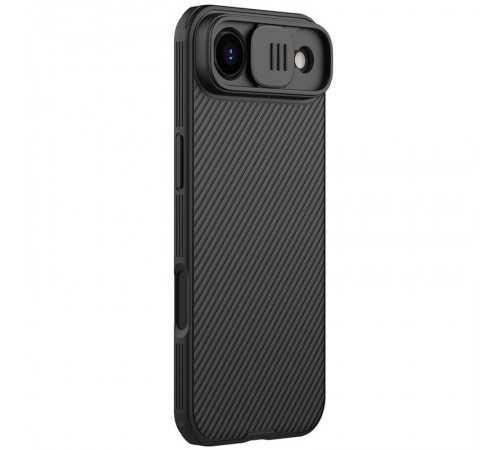 Карбонова накладка Nillkin CamShield Pro для Apple iPhone 17 Air (6.5") Black