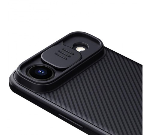 Карбонова накладка Nillkin CamShield Pro для Apple iPhone 17 Air (6.5") Black