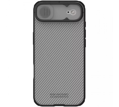 Карбонова накладка Nillkin CamShield Pro для Apple iPhone 17 Air (6.5") Transparent black Карбонова накладка Nillkin CamShield Pro для Apple iPhone 17 Air (6.5") Transparent black