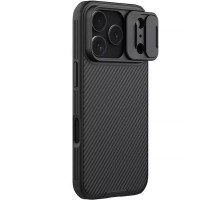 Карбонова накладка Nillkin CamShield Pro для Apple iPhone 17 Pro (6.3") Black