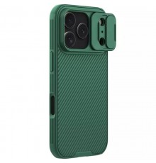 Карбонова накладка Nillkin CamShield Pro для Apple iPhone 17 Pro Max (6.9") Deep Green