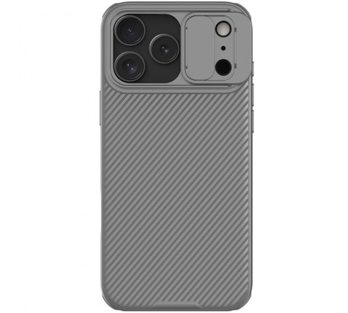 Карбонова накладка Nillkin CamShield Pro для Apple iPhone 17 Pro Max (6.9") Titanium gray