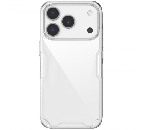 TPU чохол Nillkin Nature Pro Series для Apple iPhone 17 Pro (6.3") Безбарвний (прозорий) TPU чохол Nillkin Nature Pro Series для Apple iPhone 17 Pro (6.3") Безбарвний (прозорий)