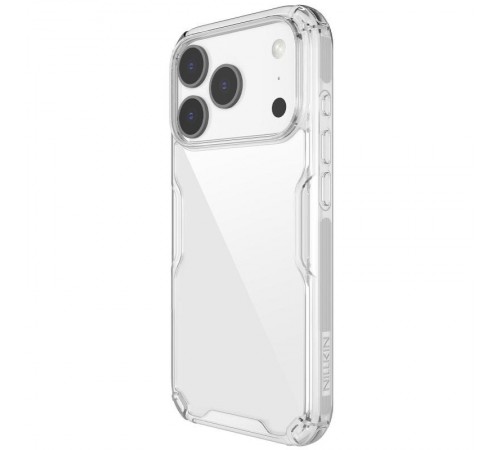 TPU чохол Nillkin Nature Pro Series для Apple iPhone 17 Pro (6.3") Безбарвний (прозорий) TPU чохол Nillkin Nature Pro Series для Apple iPhone 17 Pro (6.3") Безбарвний (прозорий)