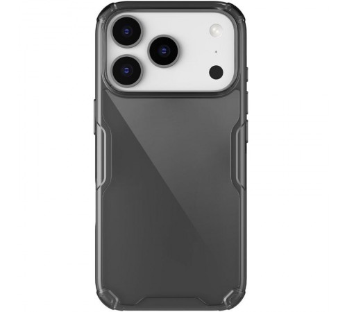 TPU чохол Nillkin Nature Pro Series для Apple iPhone 17 Pro (6.3") Чорний (прозорий)