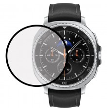 Полімерна плівка 3D (full glue) (тех.пак) для Samsung Galaxy Watch 8 40mm Чорний